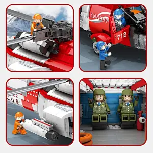 Kid Building Blocks Toys 1137 Pieces